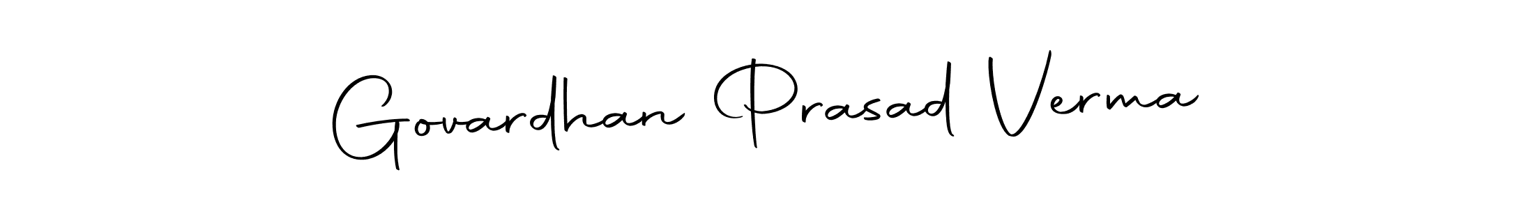 Once you've used our free online signature maker to create your best signature Autography-DOLnW style, it's time to enjoy all of the benefits that Govardhan Prasad Verma name signing documents. Govardhan Prasad Verma signature style 10 images and pictures png