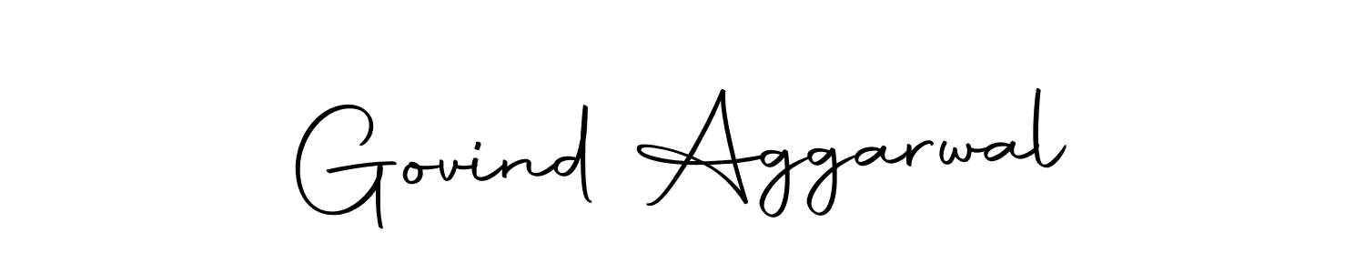 Make a beautiful signature design for name Govind Aggarwal. With this signature (Autography-DOLnW) style, you can create a handwritten signature for free. Govind Aggarwal signature style 10 images and pictures png