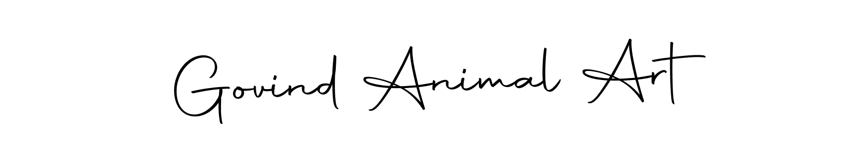 Create a beautiful signature design for name Govind Animal Art. With this signature (Autography-DOLnW) fonts, you can make a handwritten signature for free. Govind Animal Art signature style 10 images and pictures png