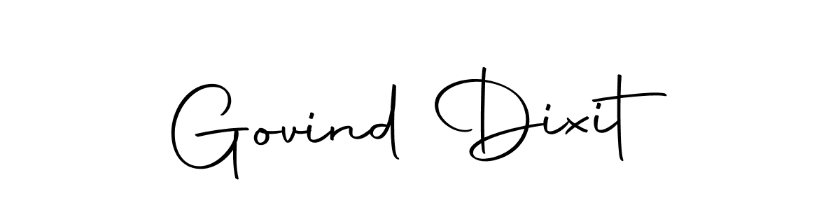 Govind Dixit stylish signature style. Best Handwritten Sign (Autography-DOLnW) for my name. Handwritten Signature Collection Ideas for my name Govind Dixit. Govind Dixit signature style 10 images and pictures png