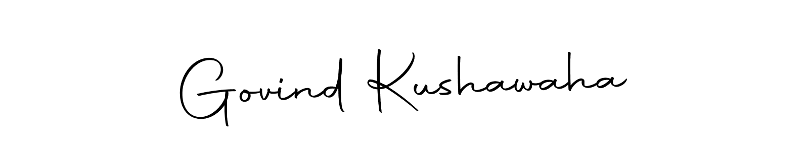 You should practise on your own different ways (Autography-DOLnW) to write your name (Govind Kushawaha) in signature. don't let someone else do it for you. Govind Kushawaha signature style 10 images and pictures png