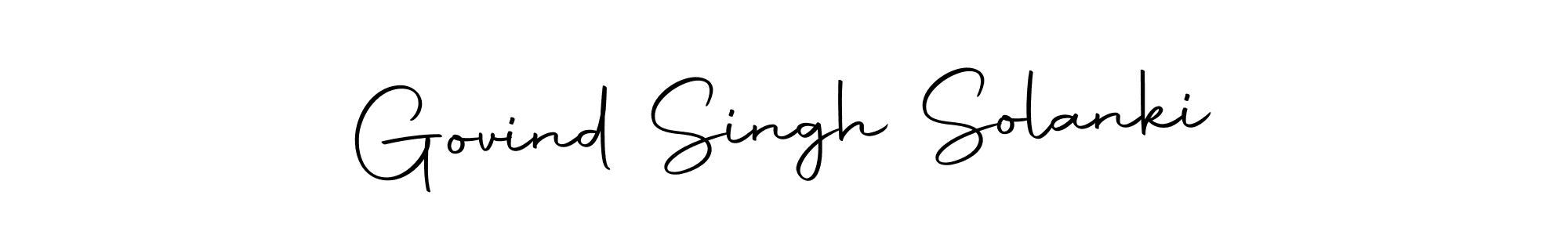 Make a beautiful signature design for name Govind Singh Solanki. With this signature (Autography-DOLnW) style, you can create a handwritten signature for free. Govind Singh Solanki signature style 10 images and pictures png