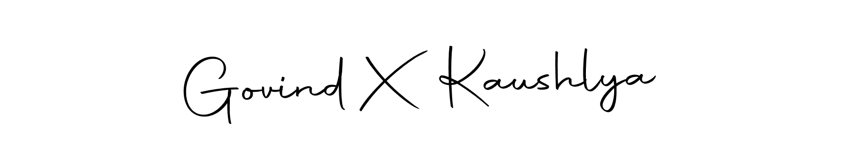 Here are the top 10 professional signature styles for the name Govind X Kaushlya. These are the best autograph styles you can use for your name. Govind X Kaushlya signature style 10 images and pictures png