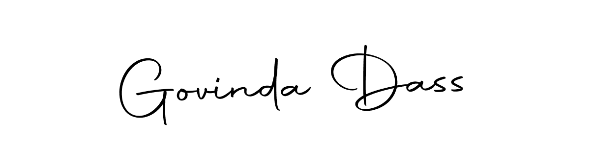 Also we have Govinda Dass name is the best signature style. Create professional handwritten signature collection using Autography-DOLnW autograph style. Govinda Dass signature style 10 images and pictures png