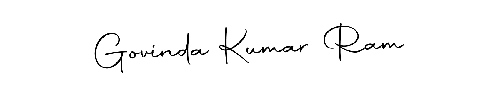 Autography-DOLnW is a professional signature style that is perfect for those who want to add a touch of class to their signature. It is also a great choice for those who want to make their signature more unique. Get Govinda Kumar Ram name to fancy signature for free. Govinda Kumar Ram signature style 10 images and pictures png