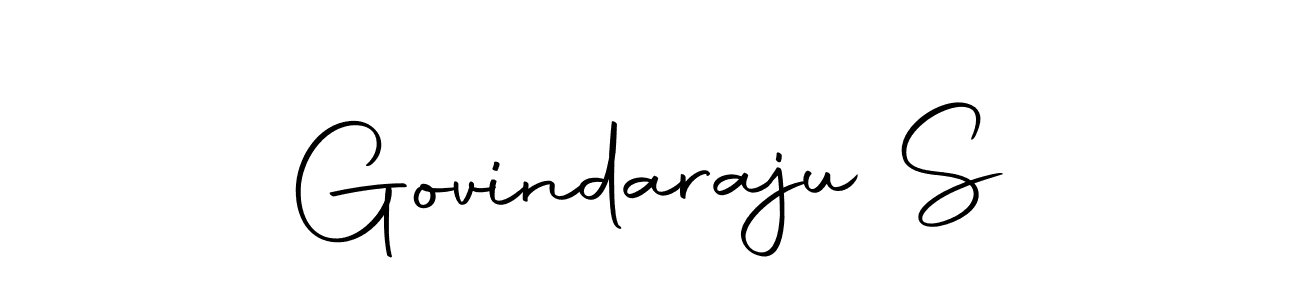 Make a beautiful signature design for name Govindaraju S. With this signature (Autography-DOLnW) style, you can create a handwritten signature for free. Govindaraju S signature style 10 images and pictures png