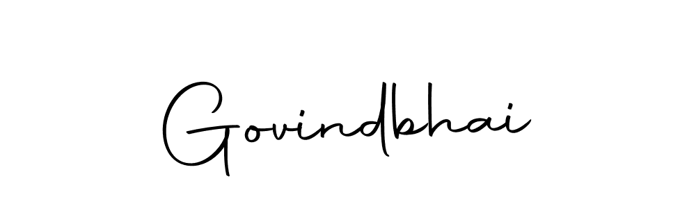 if you are searching for the best signature style for your name Govindbhai. so please give up your signature search. here we have designed multiple signature styles  using Autography-DOLnW. Govindbhai signature style 10 images and pictures png