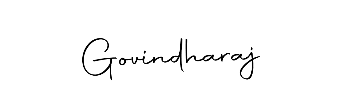 Create a beautiful signature design for name Govindharaj. With this signature (Autography-DOLnW) fonts, you can make a handwritten signature for free. Govindharaj signature style 10 images and pictures png