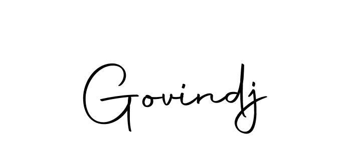 Make a beautiful signature design for name Govindj. Use this online signature maker to create a handwritten signature for free. Govindj signature style 10 images and pictures png