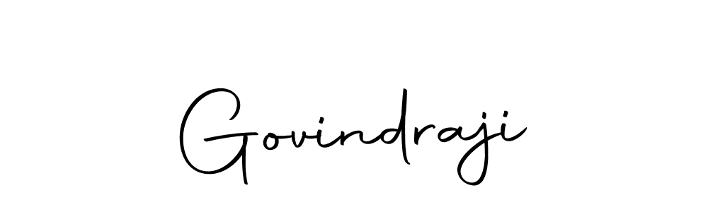 How to make Govindraji name signature. Use Autography-DOLnW style for creating short signs online. This is the latest handwritten sign. Govindraji signature style 10 images and pictures png