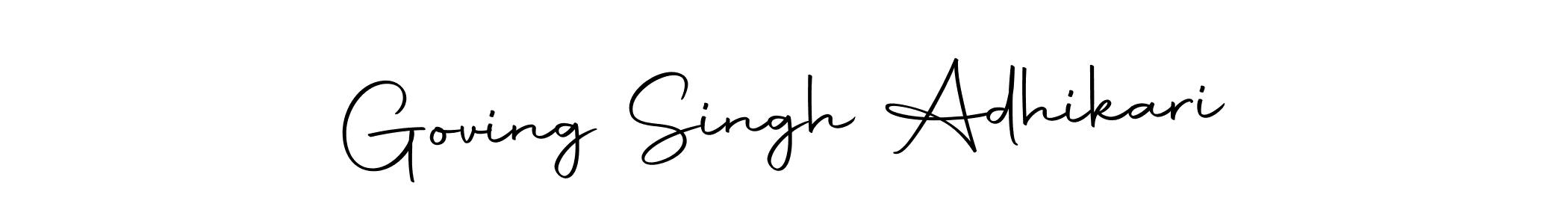 Once you've used our free online signature maker to create your best signature Autography-DOLnW style, it's time to enjoy all of the benefits that Goving Singh Adhikari name signing documents. Goving Singh Adhikari signature style 10 images and pictures png