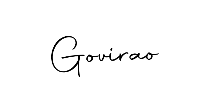 Also we have Govirao name is the best signature style. Create professional handwritten signature collection using Autography-DOLnW autograph style. Govirao signature style 10 images and pictures png