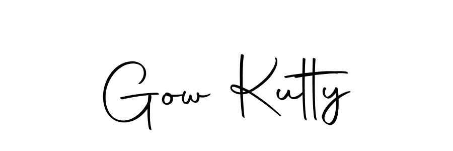 Make a beautiful signature design for name Gow Kutty. With this signature (Autography-DOLnW) style, you can create a handwritten signature for free. Gow Kutty signature style 10 images and pictures png