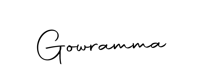 Autography-DOLnW is a professional signature style that is perfect for those who want to add a touch of class to their signature. It is also a great choice for those who want to make their signature more unique. Get Gowramma name to fancy signature for free. Gowramma signature style 10 images and pictures png