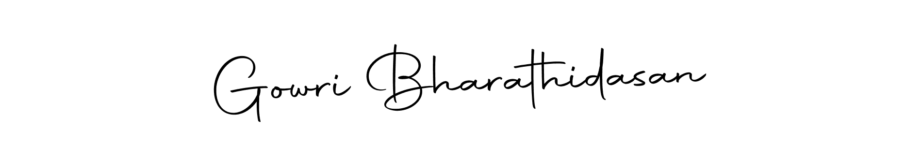 How to make Gowri Bharathidasan signature? Autography-DOLnW is a professional autograph style. Create handwritten signature for Gowri Bharathidasan name. Gowri Bharathidasan signature style 10 images and pictures png