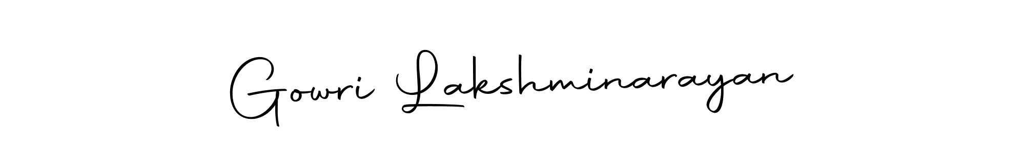 It looks lik you need a new signature style for name Gowri Lakshminarayan. Design unique handwritten (Autography-DOLnW) signature with our free signature maker in just a few clicks. Gowri Lakshminarayan signature style 10 images and pictures png