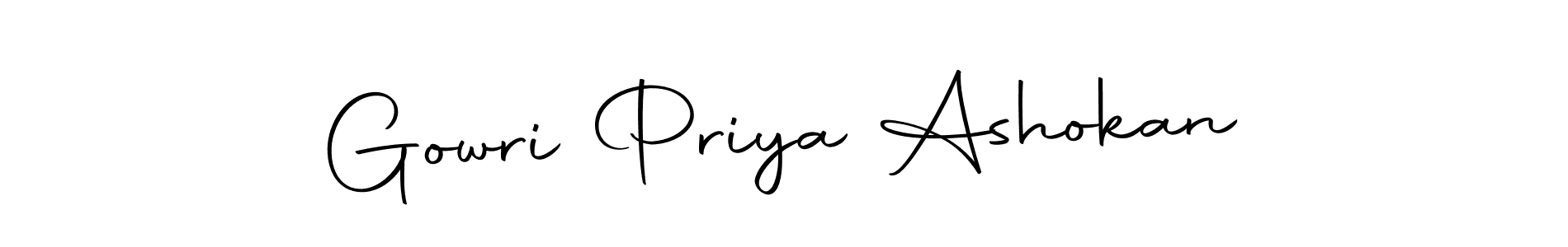 if you are searching for the best signature style for your name Gowri Priya Ashokan. so please give up your signature search. here we have designed multiple signature styles  using Autography-DOLnW. Gowri Priya Ashokan signature style 10 images and pictures png
