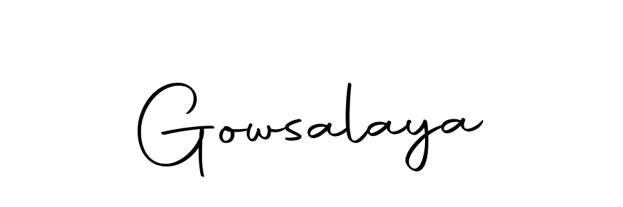 How to make Gowsalaya signature? Autography-DOLnW is a professional autograph style. Create handwritten signature for Gowsalaya name. Gowsalaya signature style 10 images and pictures png