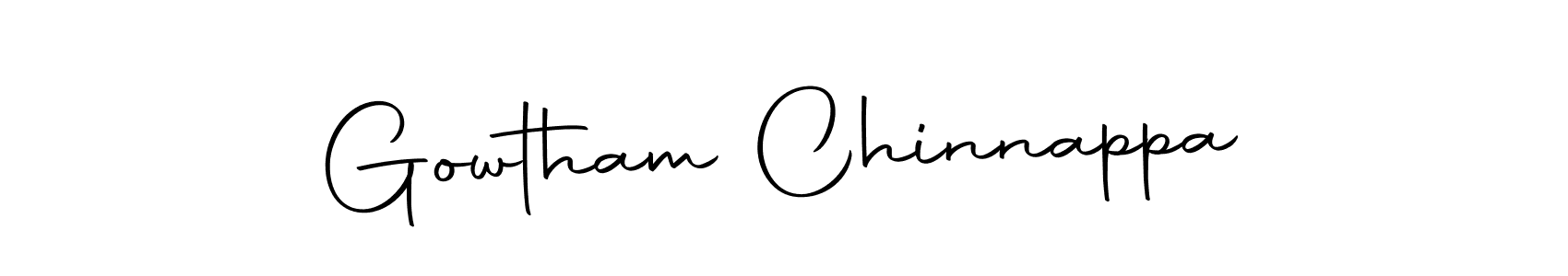 It looks lik you need a new signature style for name Gowtham Chinnappa. Design unique handwritten (Autography-DOLnW) signature with our free signature maker in just a few clicks. Gowtham Chinnappa signature style 10 images and pictures png