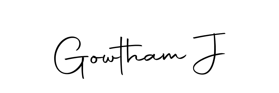 Similarly Autography-DOLnW is the best handwritten signature design. Signature creator online .You can use it as an online autograph creator for name Gowtham J. Gowtham J signature style 10 images and pictures png