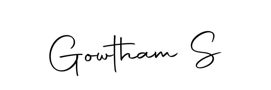 Here are the top 10 professional signature styles for the name Gowtham S. These are the best autograph styles you can use for your name. Gowtham S signature style 10 images and pictures png