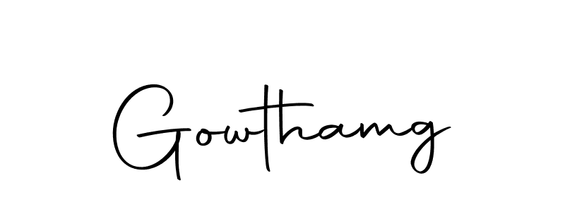 Make a beautiful signature design for name Gowthamg. Use this online signature maker to create a handwritten signature for free. Gowthamg signature style 10 images and pictures png