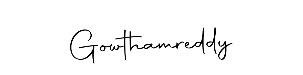 It looks lik you need a new signature style for name Gowthamreddy. Design unique handwritten (Autography-DOLnW) signature with our free signature maker in just a few clicks. Gowthamreddy signature style 10 images and pictures png