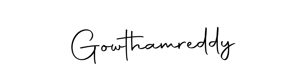 It looks lik you need a new signature style for name Gowthamreddy. Design unique handwritten (Autography-DOLnW) signature with our free signature maker in just a few clicks. Gowthamreddy signature style 10 images and pictures png