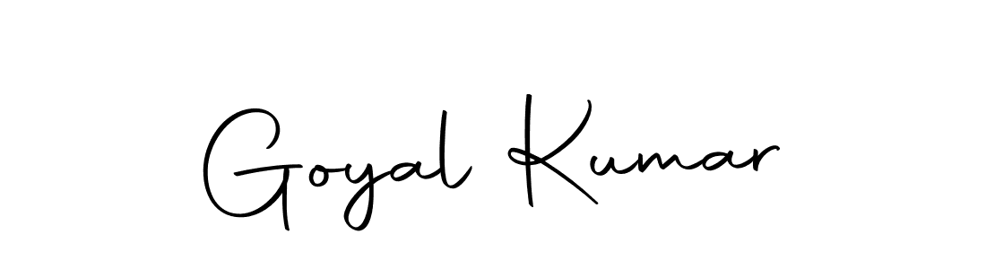 Make a short Goyal Kumar signature style. Manage your documents anywhere anytime using Autography-DOLnW. Create and add eSignatures, submit forms, share and send files easily. Goyal Kumar signature style 10 images and pictures png