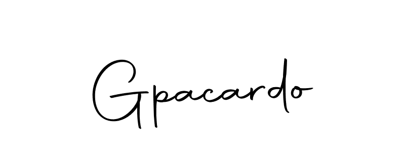 if you are searching for the best signature style for your name Gpacardo. so please give up your signature search. here we have designed multiple signature styles  using Autography-DOLnW. Gpacardo signature style 10 images and pictures png