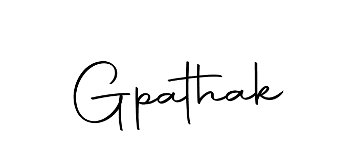 Here are the top 10 professional signature styles for the name Gpathak. These are the best autograph styles you can use for your name. Gpathak signature style 10 images and pictures png
