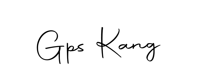How to make Gps Kang signature? Autography-DOLnW is a professional autograph style. Create handwritten signature for Gps Kang name. Gps Kang signature style 10 images and pictures png
