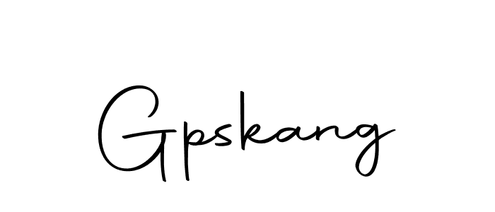 Make a beautiful signature design for name Gpskang. With this signature (Autography-DOLnW) style, you can create a handwritten signature for free. Gpskang signature style 10 images and pictures png