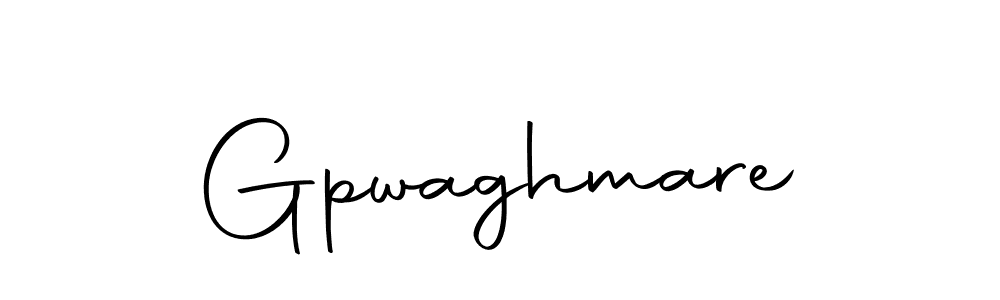 You should practise on your own different ways (Autography-DOLnW) to write your name (Gpwaghmare) in signature. don't let someone else do it for you. Gpwaghmare signature style 10 images and pictures png