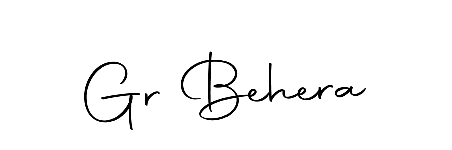 Gr Behera stylish signature style. Best Handwritten Sign (Autography-DOLnW) for my name. Handwritten Signature Collection Ideas for my name Gr Behera. Gr Behera signature style 10 images and pictures png