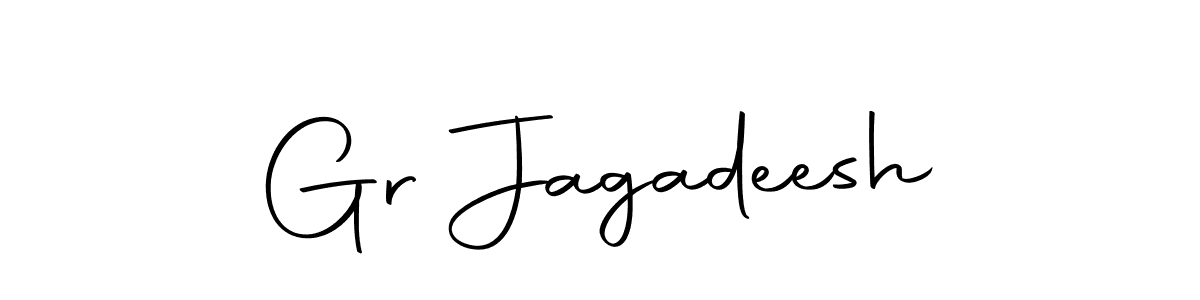 Make a beautiful signature design for name Gr Jagadeesh. With this signature (Autography-DOLnW) style, you can create a handwritten signature for free. Gr Jagadeesh signature style 10 images and pictures png