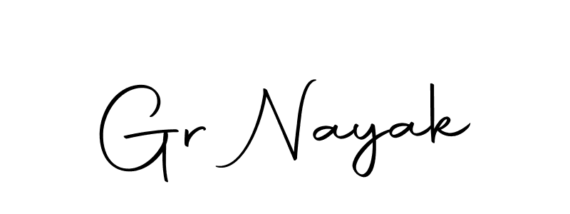 How to make Gr Nayak signature? Autography-DOLnW is a professional autograph style. Create handwritten signature for Gr Nayak name. Gr Nayak signature style 10 images and pictures png