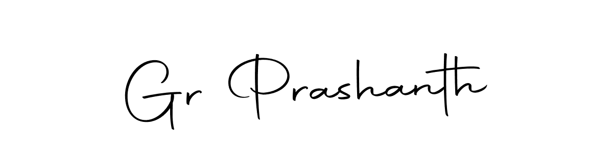 Make a beautiful signature design for name Gr Prashanth. With this signature (Autography-DOLnW) style, you can create a handwritten signature for free. Gr Prashanth signature style 10 images and pictures png