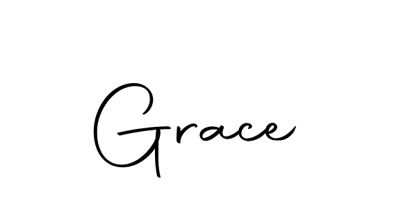 Design your own signature with our free online signature maker. With this signature software, you can create a handwritten (Autography-DOLnW) signature for name Grace . Grace  signature style 10 images and pictures png
