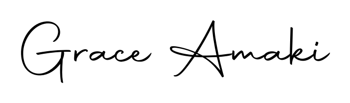 Practice writing Grace Amaki with the flow of Autography-DOLnW lettering. A fantastic source of inspiration for developing your personal signature style. Grace Amaki signature style 10 images and pictures png