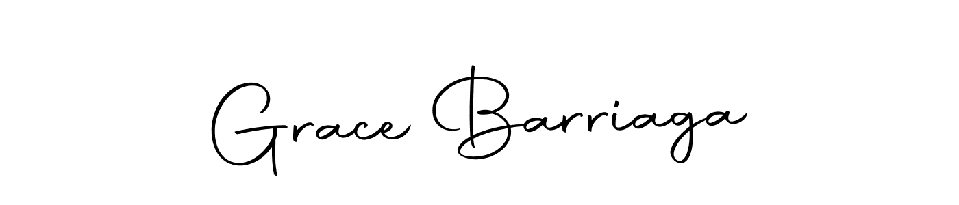 Make a beautiful signature design for name Grace Barriaga. With this signature (Autography-DOLnW) style, you can create a handwritten signature for free. Grace Barriaga signature style 10 images and pictures png