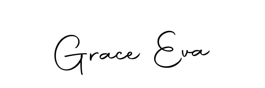 Design your own signature with our free online signature maker. With this signature software, you can create a handwritten (Autography-DOLnW) signature for name Grace Eva. Grace Eva signature style 10 images and pictures png