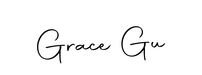 Here are the top 10 professional signature styles for the name Grace Gu. These are the best autograph styles you can use for your name. Grace Gu signature style 10 images and pictures png