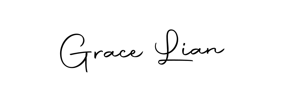 This is the best signature style for the Grace Lian name. Also you like these signature font (Autography-DOLnW). Mix name signature. Grace Lian signature style 10 images and pictures png