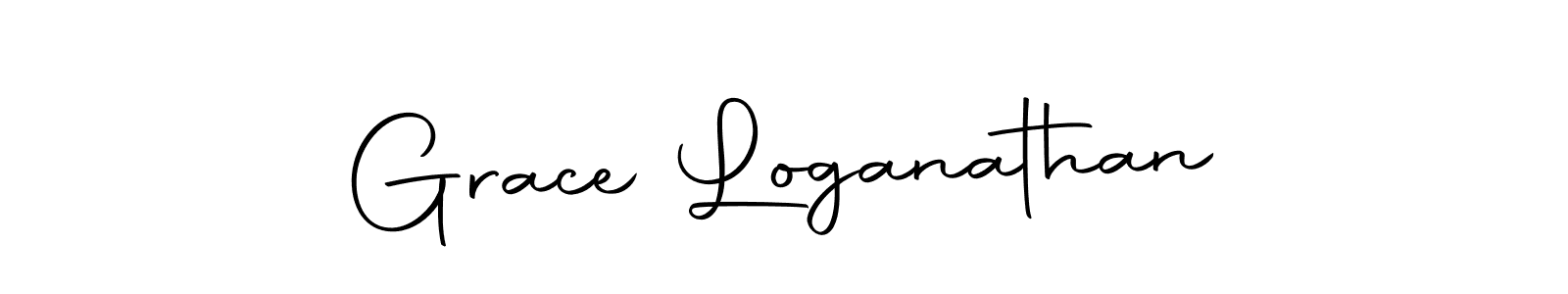 Design your own signature with our free online signature maker. With this signature software, you can create a handwritten (Autography-DOLnW) signature for name Grace Loganathan. Grace Loganathan signature style 10 images and pictures png