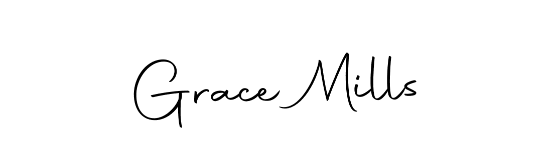Autography-DOLnW is a professional signature style that is perfect for those who want to add a touch of class to their signature. It is also a great choice for those who want to make their signature more unique. Get Grace Mills name to fancy signature for free. Grace Mills signature style 10 images and pictures png