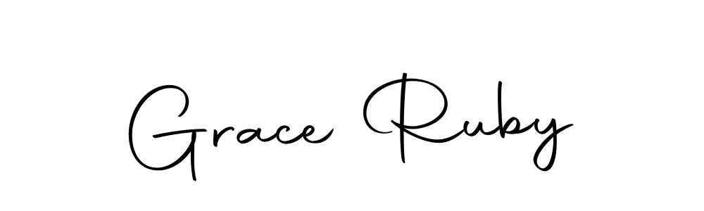 The best way (Autography-DOLnW) to make a short signature is to pick only two or three words in your name. The name Grace Ruby include a total of six letters. For converting this name. Grace Ruby signature style 10 images and pictures png