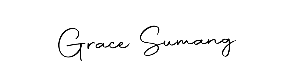 You can use this online signature creator to create a handwritten signature for the name Grace Sumang. This is the best online autograph maker. Grace Sumang signature style 10 images and pictures png