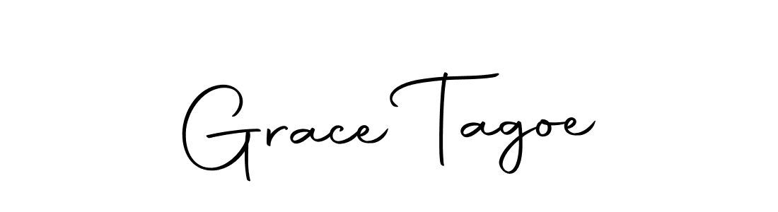 Make a beautiful signature design for name Grace Tagoe. With this signature (Autography-DOLnW) style, you can create a handwritten signature for free. Grace Tagoe signature style 10 images and pictures png