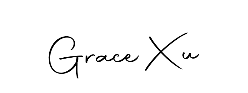 Make a beautiful signature design for name Grace Xu. Use this online signature maker to create a handwritten signature for free. Grace Xu signature style 10 images and pictures png